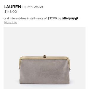 Womens HOBO Lauren clutch Wallet